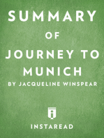 Summary of Journey to Munich: by Jacqueline Winspear | Includes Analysis