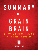 Summary of Grain Brain: by David Perlmutter with Kristin Loberg | Includes Analysis