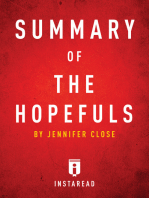 Summary of The Hopefuls: by Jennifer Close | Includes Analysis