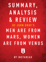 Summary, Analysis & Review of John Gray’s Men Are from Mars, Women Are from Venus
