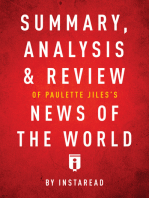 Summary, Analysis & Review of Paulette Jiles’s News of the World