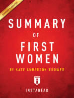 Summary of First Women: by Kate Andersen Brower | Includes Analysis