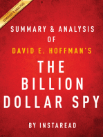 The Billion Dollar Spy: by David E. Hoffman | Summary & Analysis: A True Story of Cold War Espionage and Betrayal