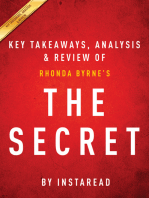 The Secret: Rhonda Byrne | Key Takeaways, Analysis & Review