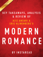 Modern Romance: by Aziz Ansari and Eric Klinenberg | Key Takeaways, Analysis & Review