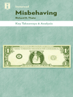 Misbehaving: The Making of Behavioral Economics by Richard H. Thaler | Key Takeaways & Analysis