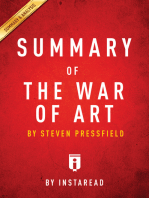 Summary of The War of Art: by Steven Pressfield | Includes Analysis