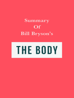 Summary of Bill Bryson' s The Body