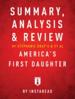 Summary, Analysis & Review of Stephanie Dray’s and Laura Kamoie’s America’s First Daughter