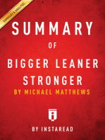 Summary of Bigger Leaner Stronger: by Michael Matthews | Includes Analysis