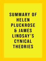 Summary of Helen Pluckrose and James Lindsay's Cynical Theories