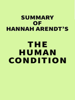 Summary of Hannah Arendt's The Human Condition