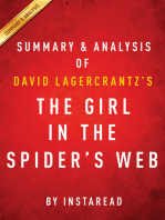 The Girl in the Spider’s Web: by David Lagercrantz | Summary & Analysis: A Lisbeth Salander novel, continuing Stieg Larsson's Millennium Series