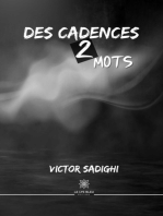 Des cadences 2 mots: Recueil