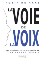 La voie de la voix