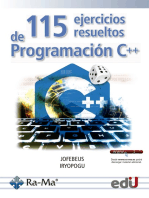 115 ejercicios resueltos de programación C++