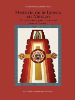 Historia de la Iglesia en México: Antecedentes prehispánicos, Tomo 1/ Volumen 1
