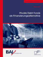 Private Debt Fonds als Finanzierungsalternative