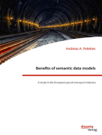 Benefits of semantic data models. A study in the European goods transport industry