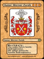 The noble Polish family Andrzejkowicz. Die adlige polnische Familie Andrzejkowicz.