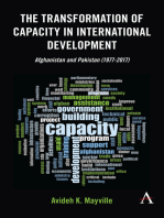 The Transformation of Capacity in International Development: Afghanistan and Pakistan (19772017)