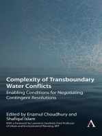 Complexity of Transboundary Water Conflicts: Enabling Conditions for Negotiating Contingent Resolutions