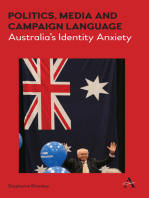 Politics, Media and Campaign Language: Australias Identity Anxiety