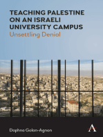 Teaching Palestine on an Israeli University Campus: Unsettling Denial