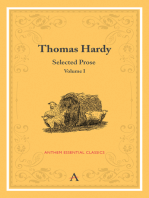 Thomas Hardy: Selected Prose, Volume I
