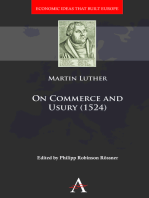 On Commerce and Usury (1524)