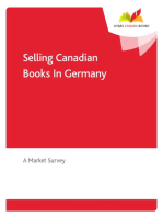 Selling Canadian Books in Germany: A Market Survey