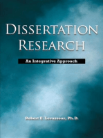 Dissertation Research: An Integrative Approach