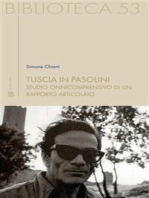 Tuscia in Pasolini: Studio onnicomprensivo di un rapporto articolato