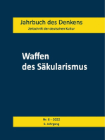 Waffen des Säkularismus: Jahrbuch des Denkens