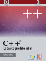 C++®: Lo básico que debe saber