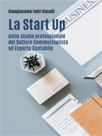 La Start Up dello Studio Professionale del Dottore Commercialista ed Esperto Contabile