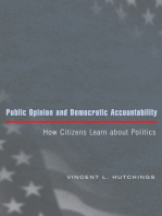 Public Opinion and Democratic Accountability: How Citizens Learn about Politics