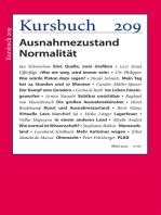 Kursbuch 209: Ausnahmezustand Normalität