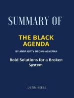 Summary of The Black Agenda By Anna Gifty Opoku-Agyeman : Bold Solutions for a Broken System