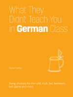 What They Didn't Teach You in German Class