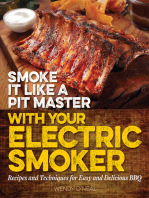 Smoke It Like a Pit Master with Your Electric Smoker: Recipes and Techniques for Easy and Delicious BBQ