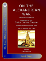 On The Alexandrian War: De Bello Alexandrino
