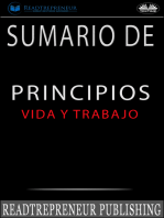 Sumario De Principios: Vida Y Trabajo