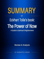 Summary of Eckhart Tolle's book