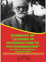 Summary Of "Lessons Of Introduction To Psychoanalysis" By Sigmund Freud: UNIVERSITY SUMMARIES