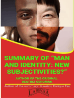 Summary Of "Man And Identity: New Subjectivies?" By Beatriz Gercman: UNIVERSITY SUMMARIES