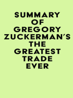 Summary of Gregory Zuckerman's The Greatest Trade Ever