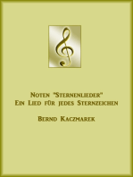 Noten Sternenlieder