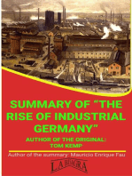 Summary Of "The Rise Of Industrial Germany" By Tom Kemp: UNIVERSITY SUMMARIES