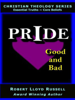 Pride: Good and Bad: Christian Theology Series